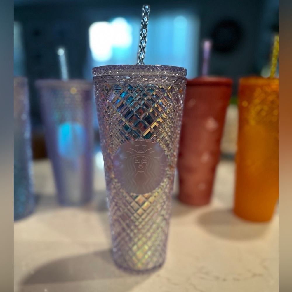 Starbucks tumbler crystallized